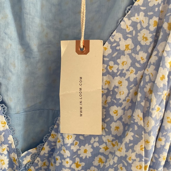 in loom Short Peasant Dress - Picture 3 of 5